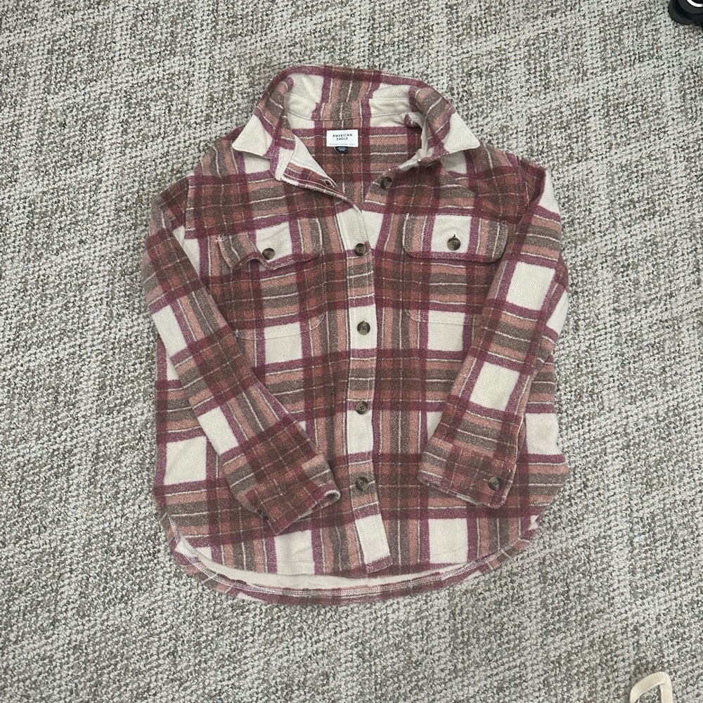 Thick flannel sweater